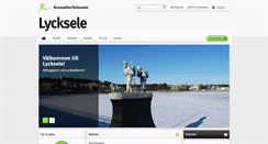 Desktop Screenshot of lycksele.reumatikerforbundet.org