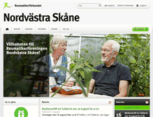 Tablet Screenshot of nvs.reumatikerforbundet.org