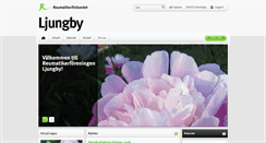 Desktop Screenshot of ljungby.reumatikerforbundet.org