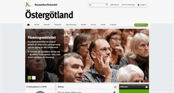 Desktop Screenshot of ostergotland.reumatikerforbundet.org