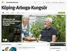 Tablet Screenshot of koping-arboga-kungsor.reumatikerforbundet.org