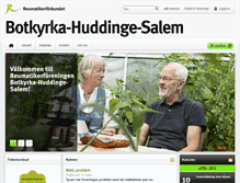 Tablet Screenshot of botkyrka-huddinge-salem.reumatikerforbundet.org